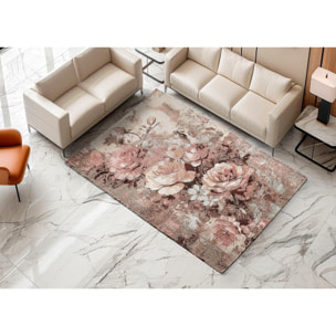 Tappeto Camera Salotto Disegno Rose By Suardi