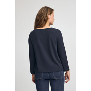 Camiseta azul marino Ulan Nautic Polo Club