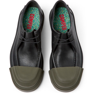 Zapatos de cordones - CAMPER Junction - Negro - Cuero liso
