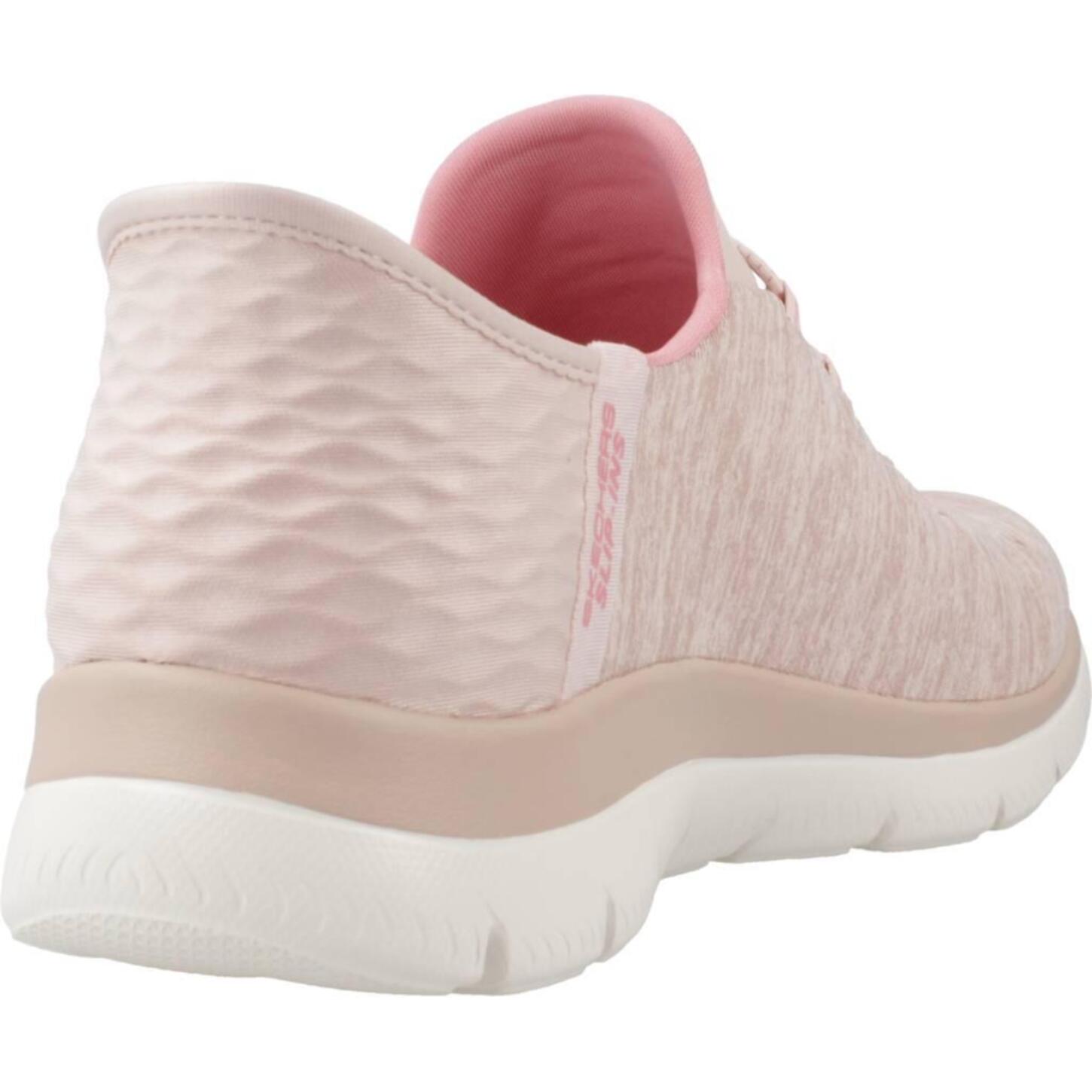 Sneakers De  Mujer Slip-ins: Summits- Dazzling Haze Rosa