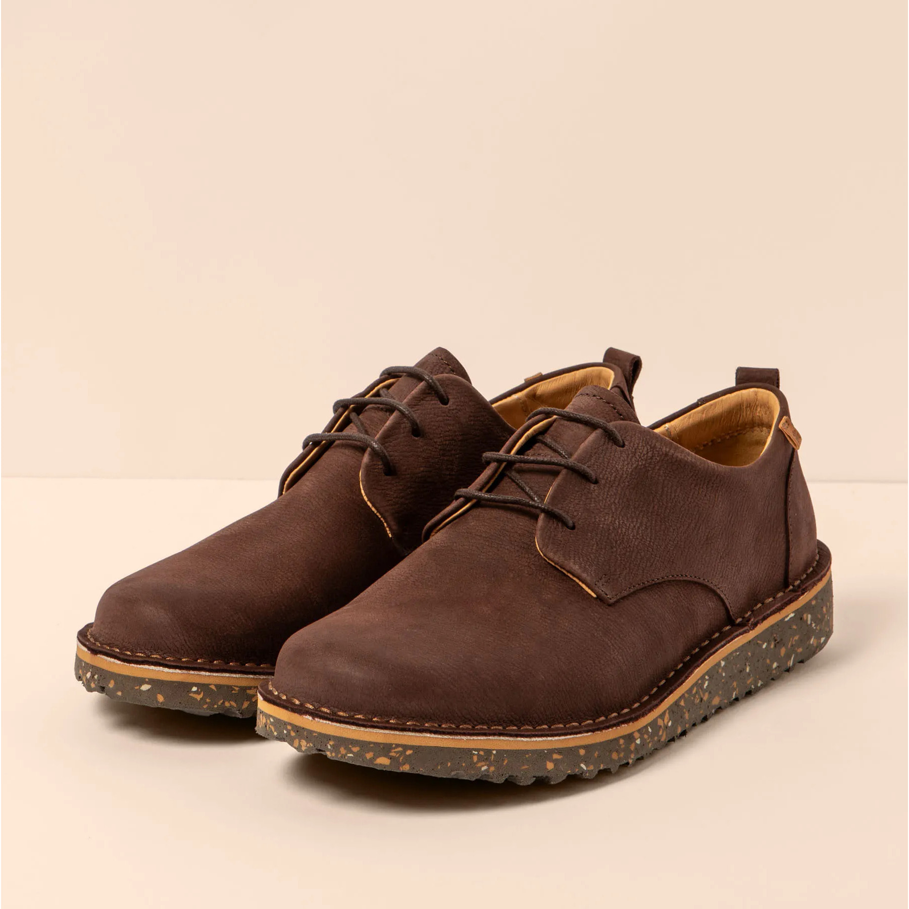 Zapatos N5637 PLEASANT BROWN/ FELSEN color Brown