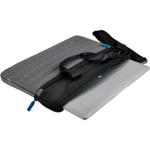 Sacoche ESSENTIELB 13-14'' Classic gris/bleu