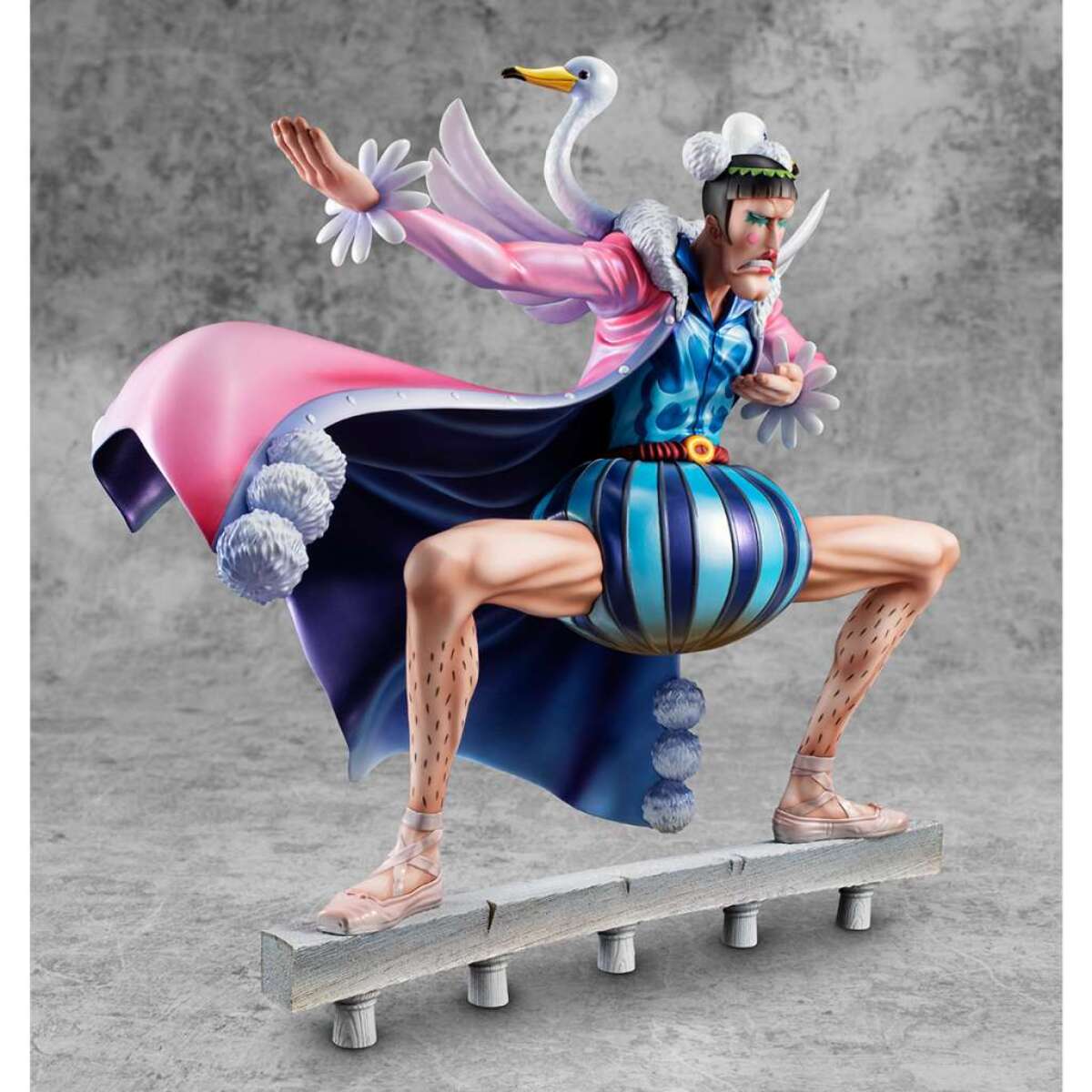 One Piece P.O.P. "Playback Memories” Statua Pvc Mr.2 Bon Clay 23 Cm Megahouse