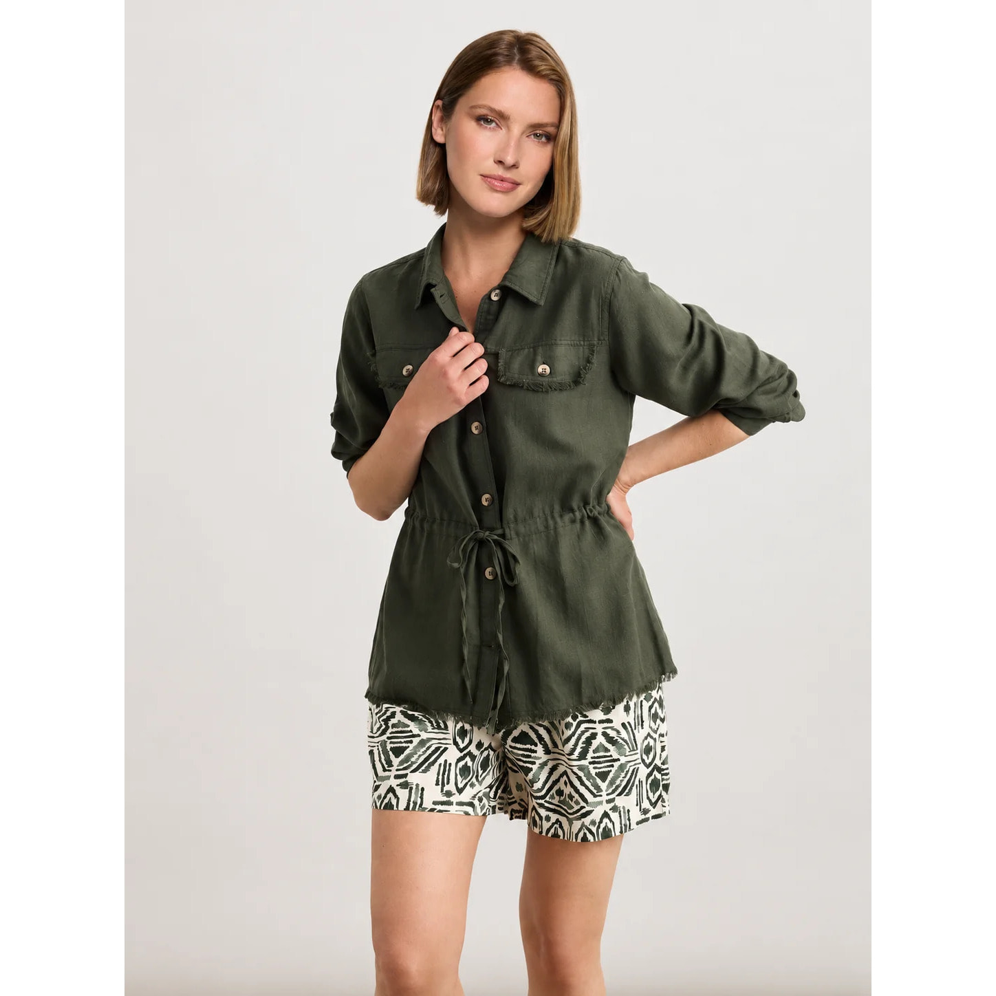Chaqueta Caqui - Zentara