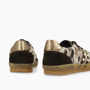 ZAPATILLAS ANIMAL PRINT MARRONES CAR5630INO