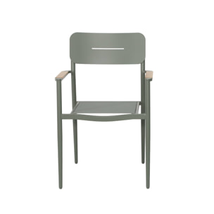 Fauteuil de jardin aluminium et textilène (lot de 4) FIRA