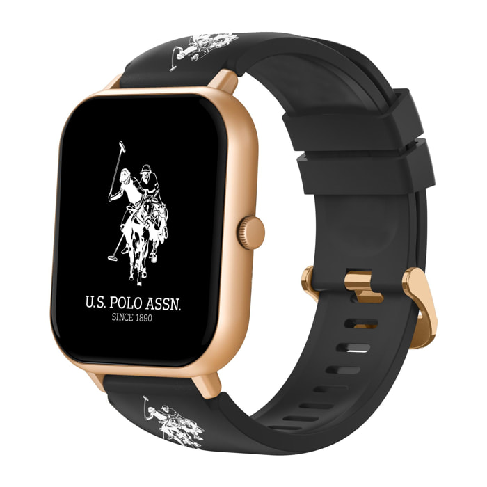 Smartwatch U.S. Polo Assn. In silicone nero