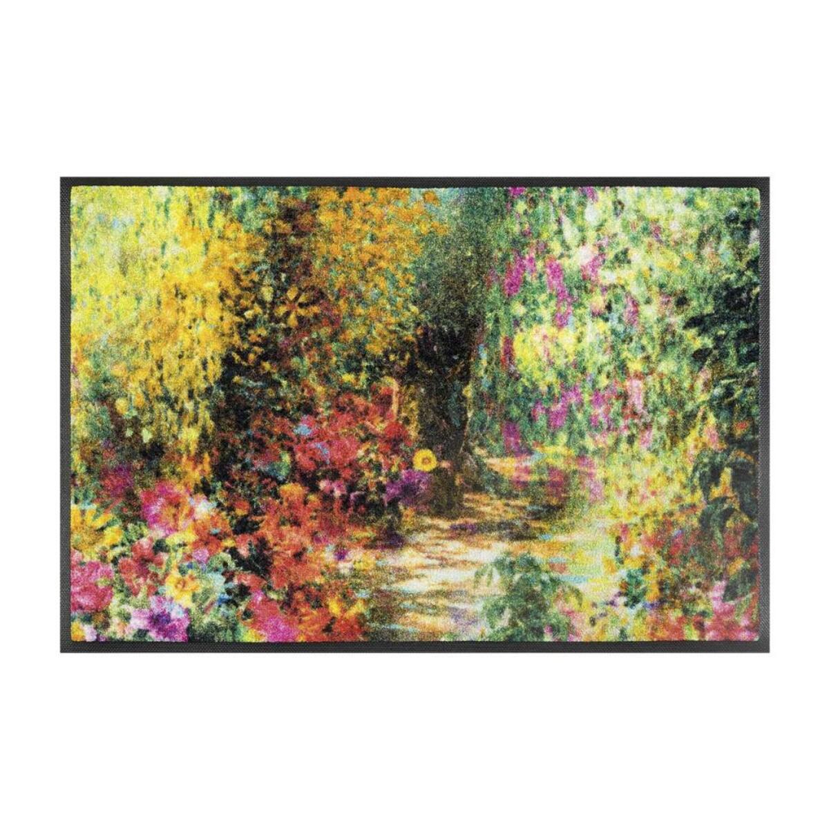 Paillasson tissé motif abstrait LONODA