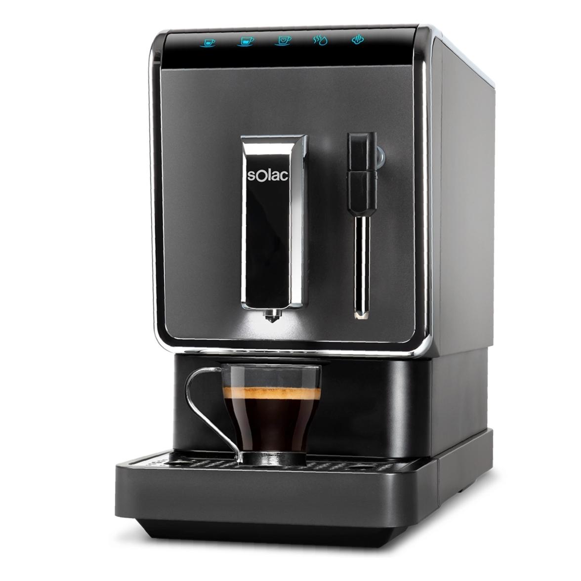 Solac - Cafetera Espresso Superautomática Automatic Coffeemaker 1470 W