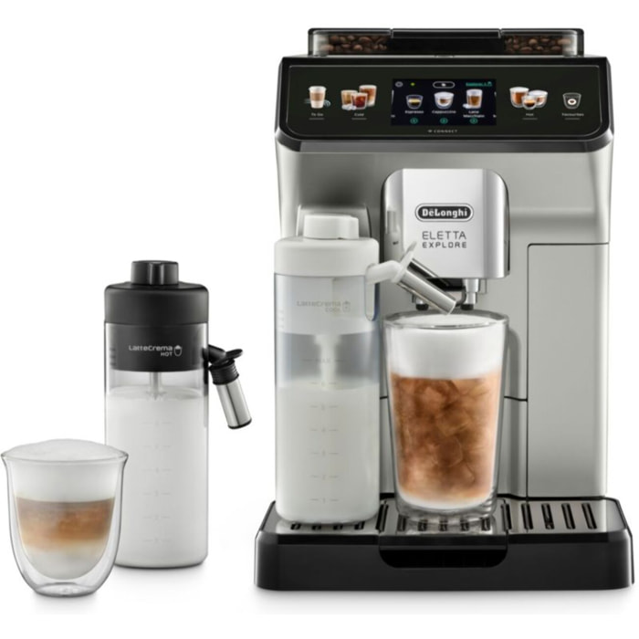 Expresso Broyeur DELONGHI ECAM450.65.S Eletta Explore Argent