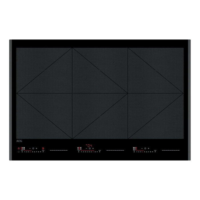 AEG Placa de inducción Serie 6000 TotalFlex de 80 cm TR84IT00FB