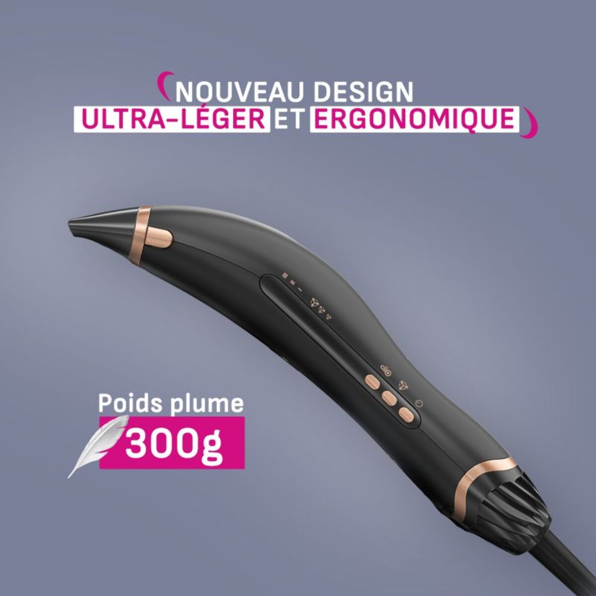 Sèche cheveux CALOR CF8C20C0 Air Motion