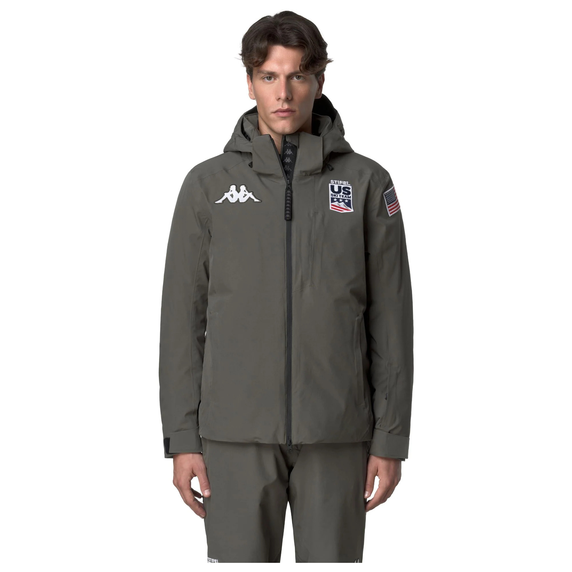 Kappa - Giacche Uomo Verde - 8Cento 806 Us