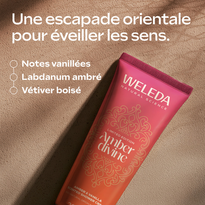 WELEDA - Crème de Douche Amber Divine - Edition Limitée - 200 ml