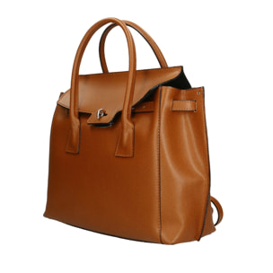 Borsa a mano da donna - Modello Dayana - Vera pelle - 34.0 x 32.0 x 12.0 cm