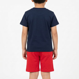 Set t-shirt e bermuda jersey