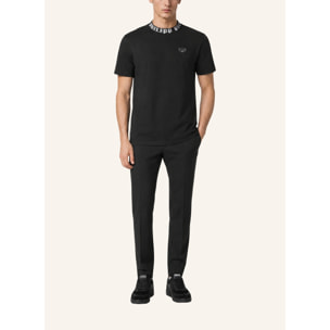 PHILIPP PLEIN Camiseta de cuello redondo y manga corta