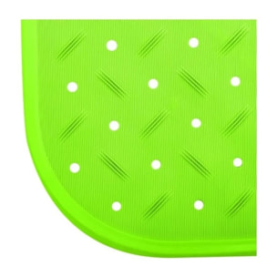Tapis Fond de douche antidérapant Caoutchouc CLASS 54x54cm Pistache MSV