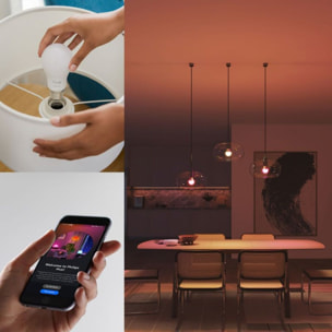 Pack PHILIPS HUE Essential- 3/E27 White&Color Ambiance