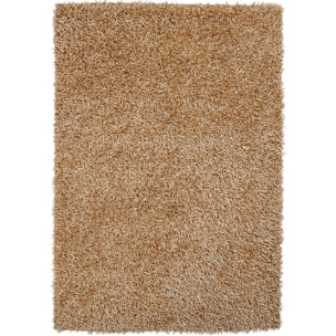 Tapis shaggy fait main motif uni KUGI