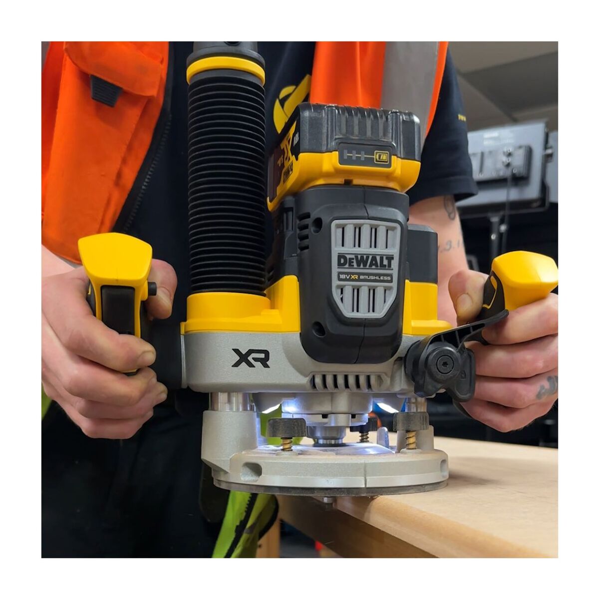 Affleureuse, Défonceuse XR 18V - DEWALT - sans batterie, ni chargeur - TSTAK - DCW620NT-XJ