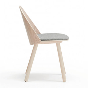 Silla Uma natural claro 2P/Caja