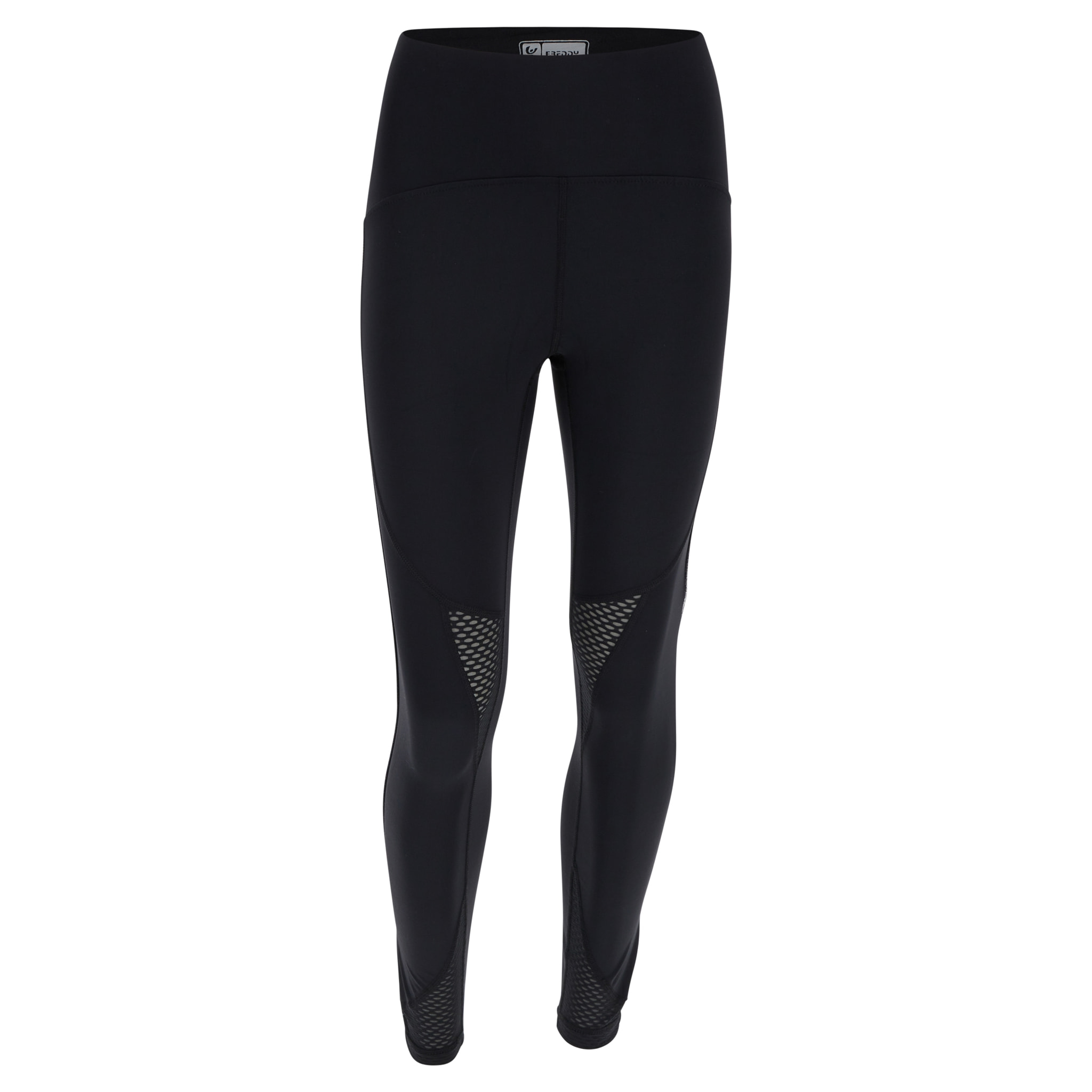 Leggings SuperFit 7/8 traspiranti inserti in mesh coprente