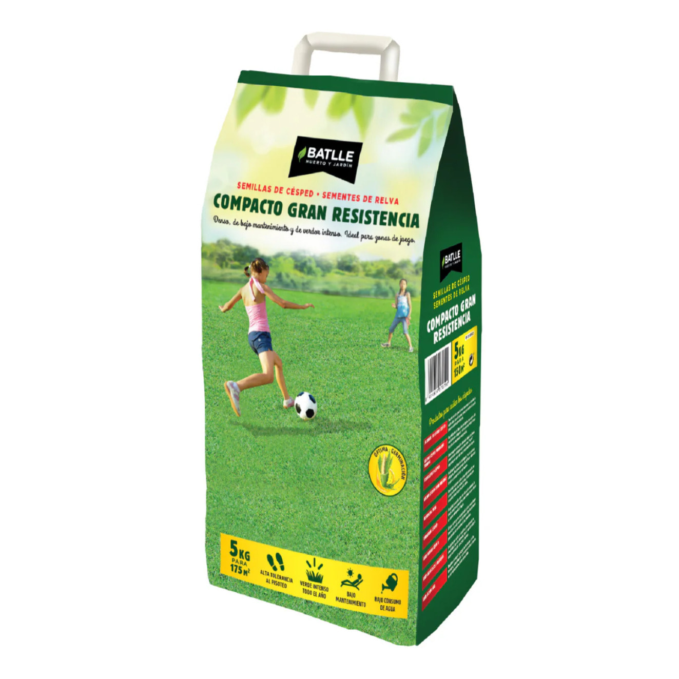 Semillas césped compacto gran resistencia, Batlle, 1 kg