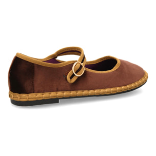 Bailarina con estampado liso para mujer.