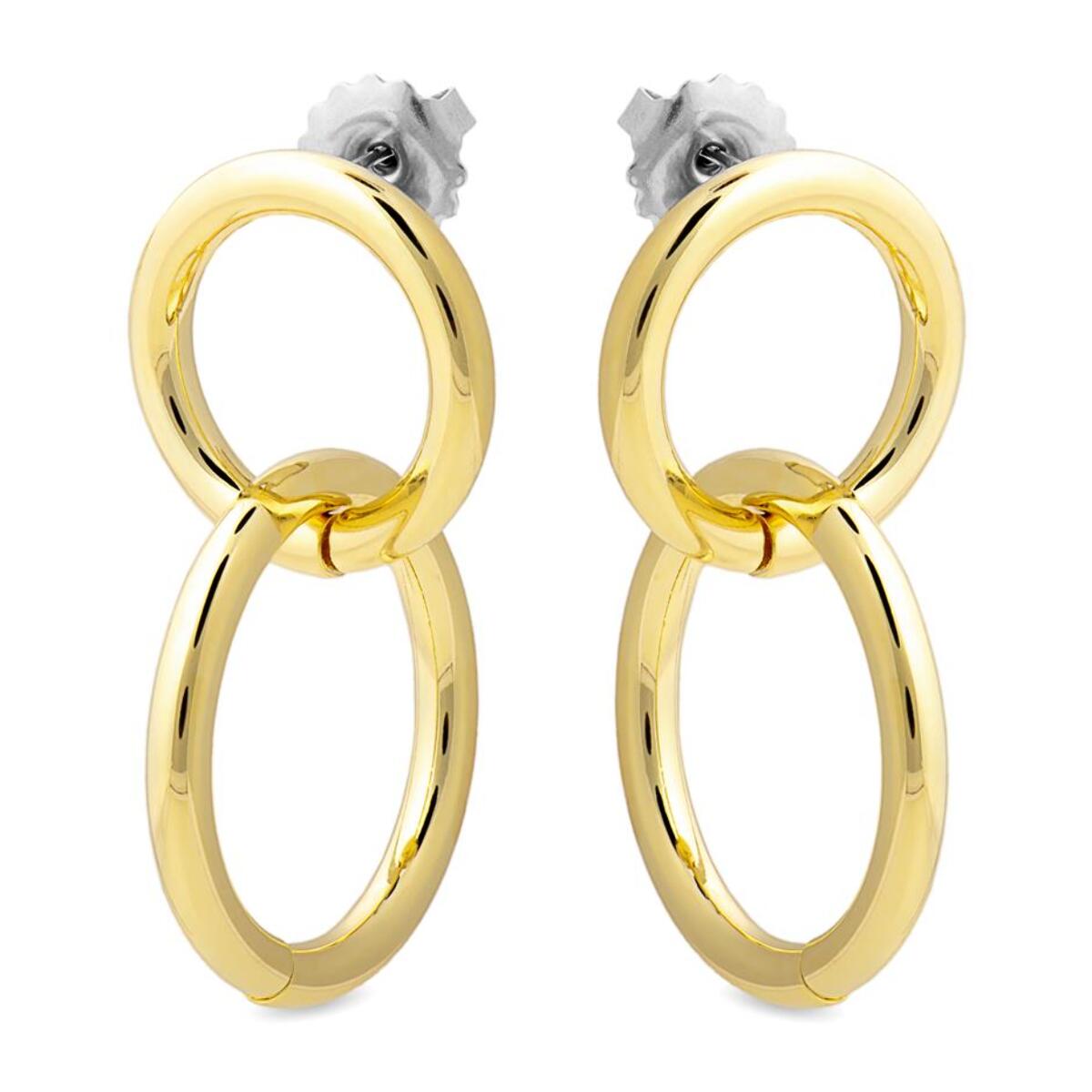 Pendientes Lux by Lux acabados en Oro Amarillo de 18 Kts