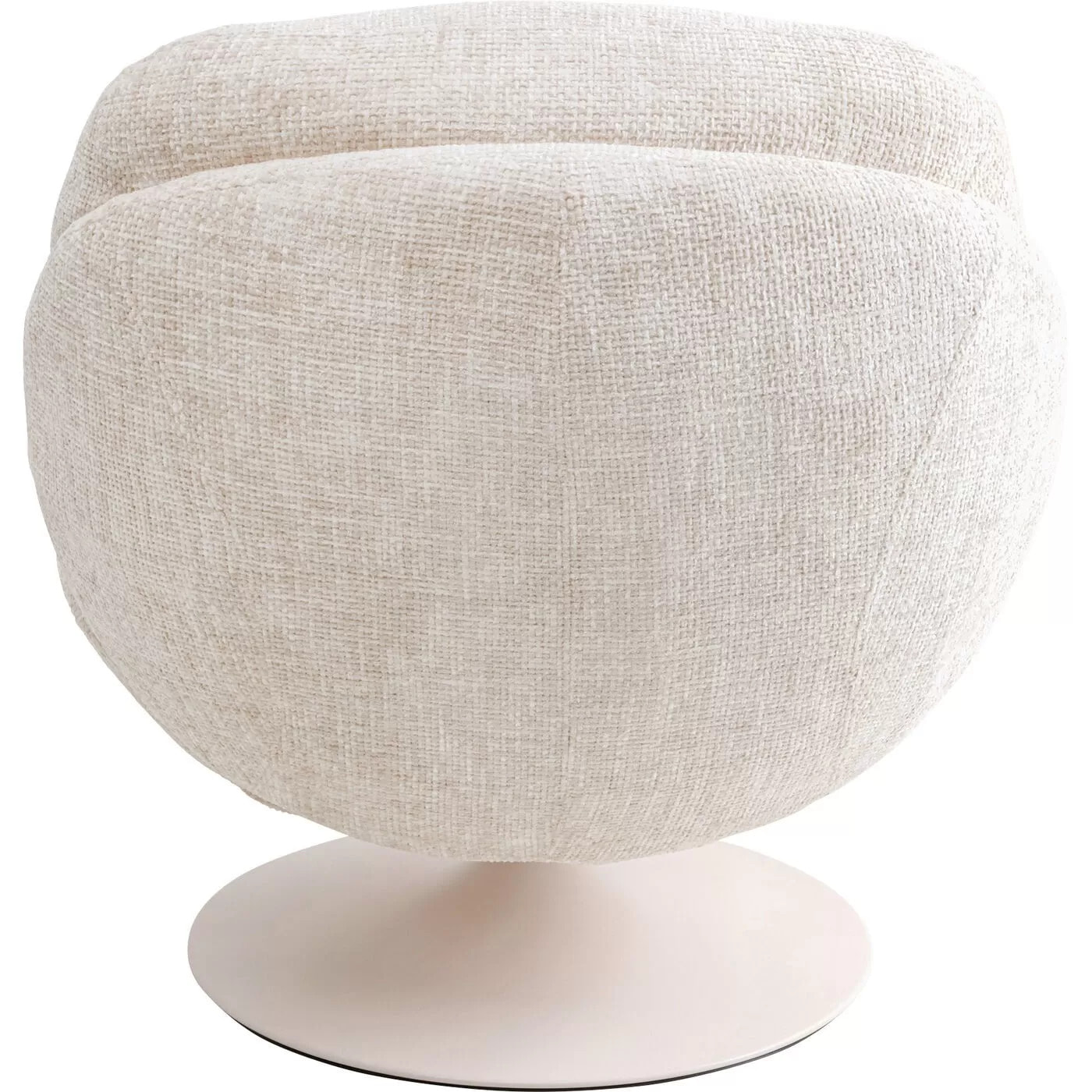 Fauteuil pivotant Cosy beige Kare Design
