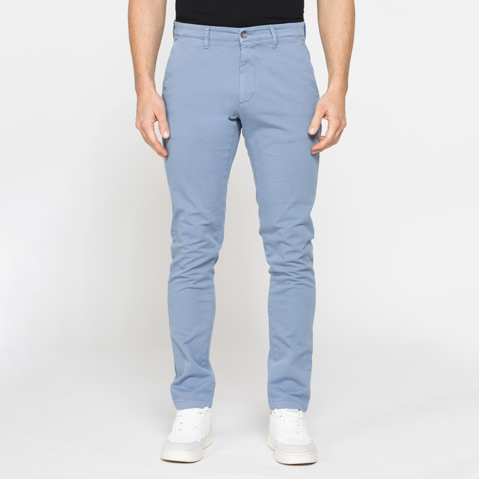 PANTALONE CHINO MOD. 617 IN GABARDINA ELASTICIZZATA