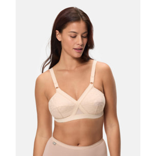 Sujetador sin aros cruzado mágico 556