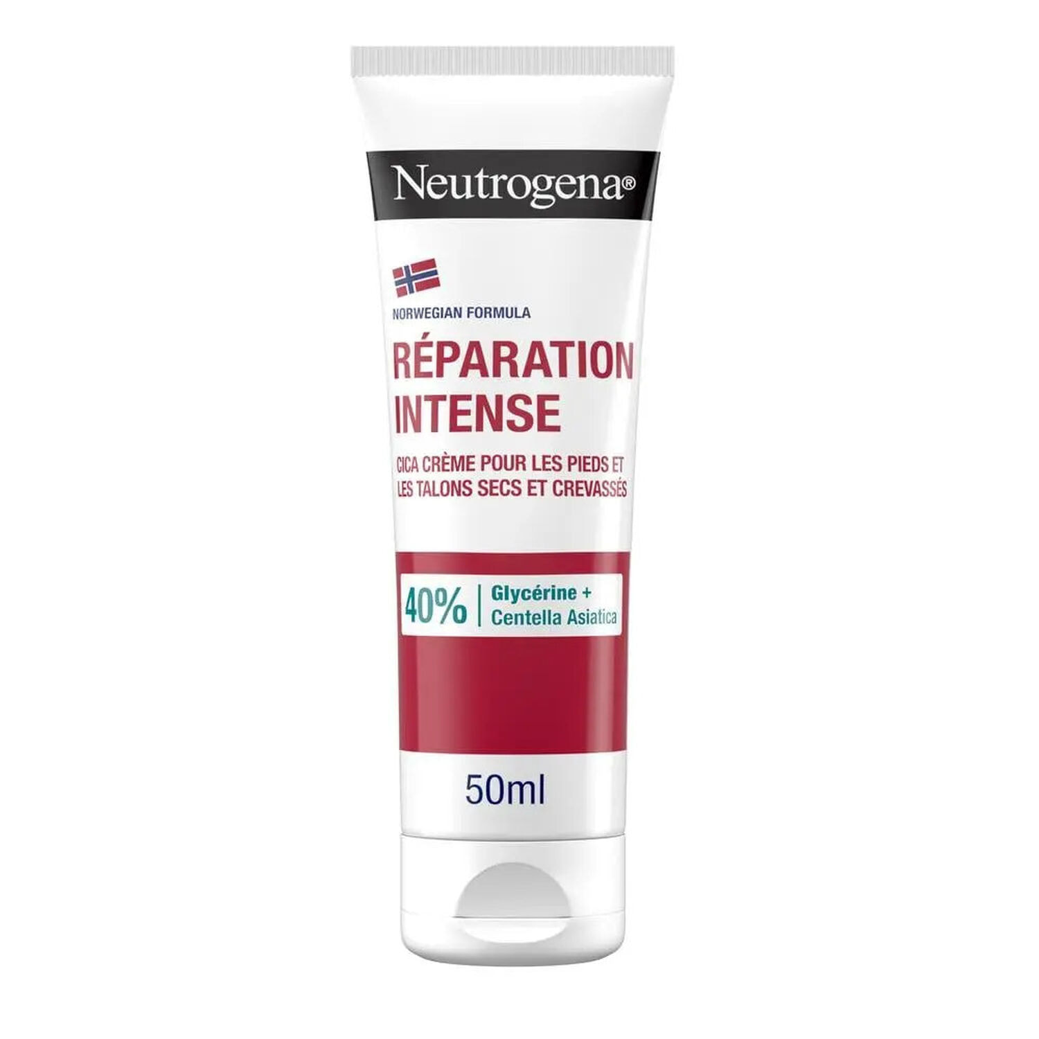 Réparation Intense - NEUTROGENA® Crème Pieds Talons Crevassés 50 ml