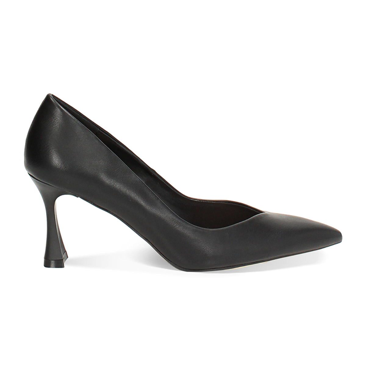 Décolleté donna nere, tacco 8 cm
