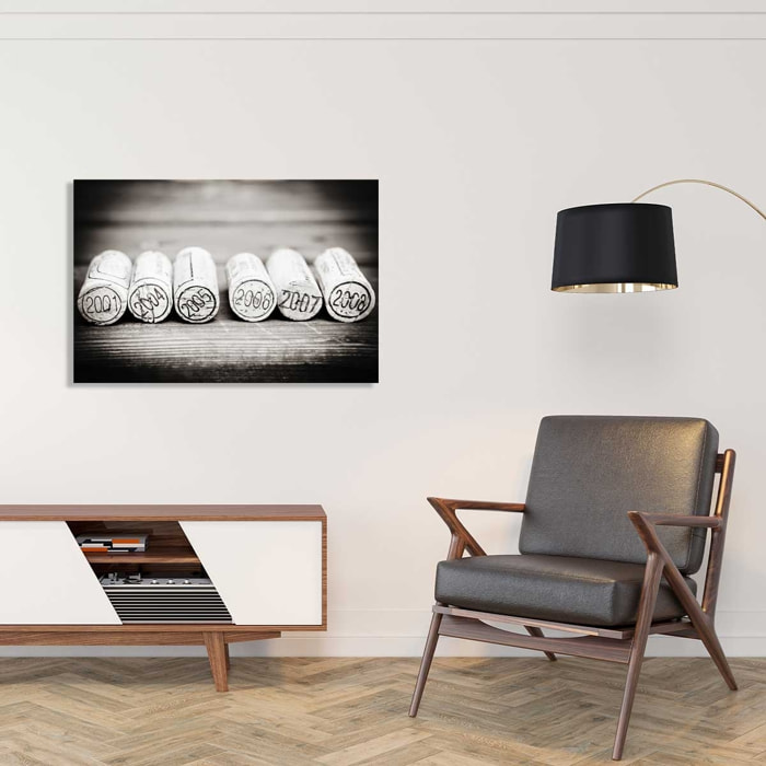 Tableau bouchons en liège Tableau alu Dibond