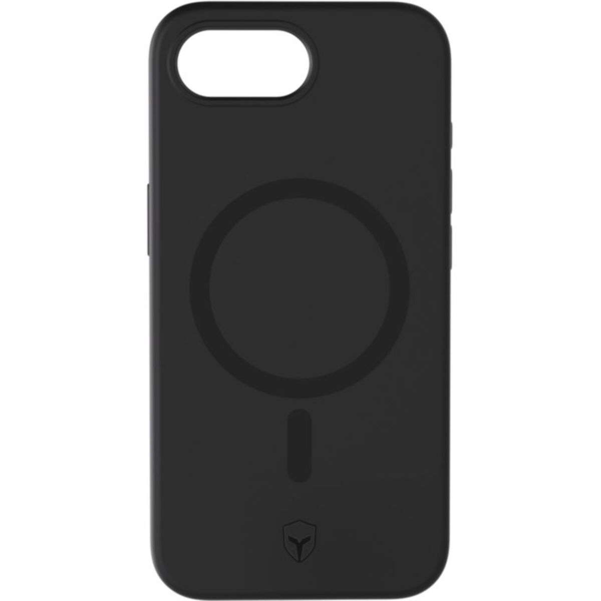 Coque FORCE CASE iPhone 16e silicone Noire