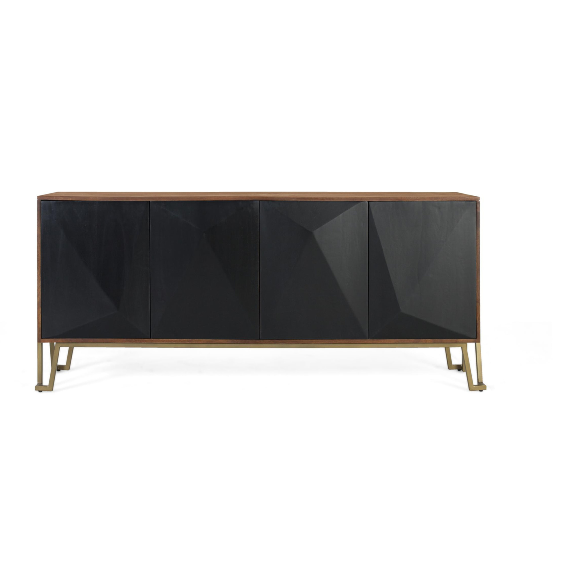 Aparador de Madera de Mango Estilo Moderno Contemporáneo