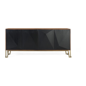 Aparador de Madera de Mango Estilo Moderno Contemporáneo