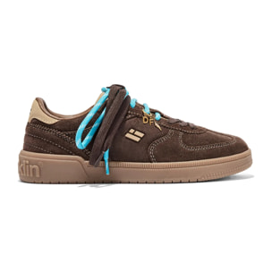 Zapatillas de Mujer Rebel Lab Suede en Marrón D.Franklin