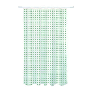 Rideau de douche Polyester CAMBERRA 180x200cm QUALITE PREMIUM Gris & Blanc MSV