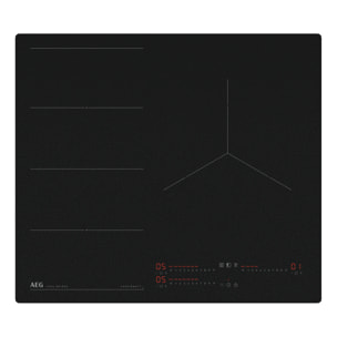 AEG Placa de inducción SaphirMatt® Serie 6000 Flex Bridge de 60 cm TI63IF00IZ