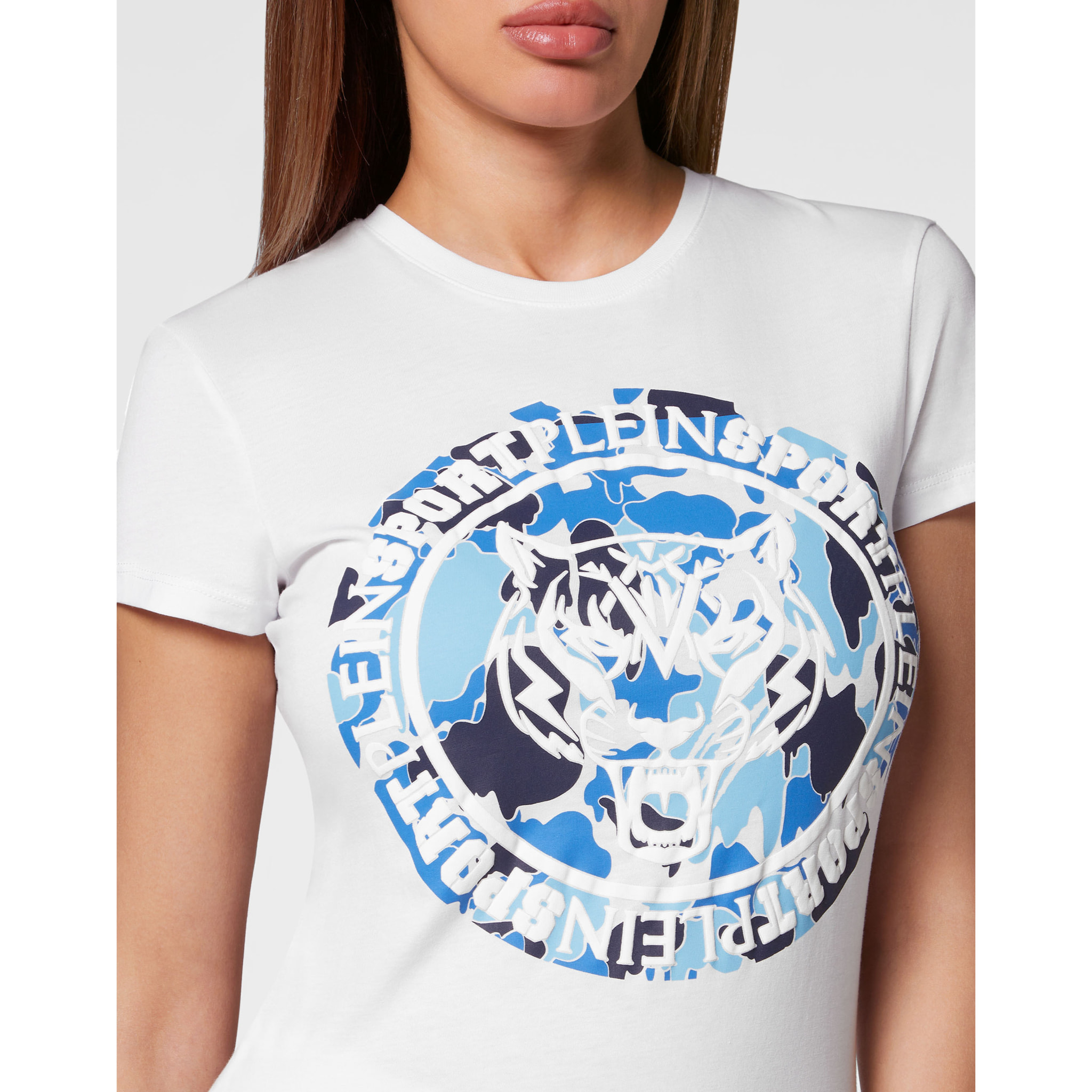 PLEIN SPORT Camiseta Slim Fit CARBON TIGER
