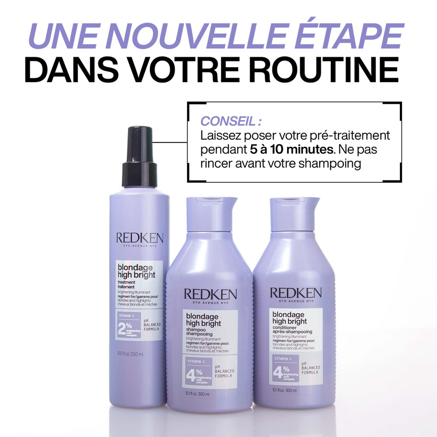 Blondage High Bright - Après-Shampoing Éclat