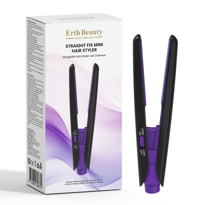 Straight Fix Mini Hairstyler Negro