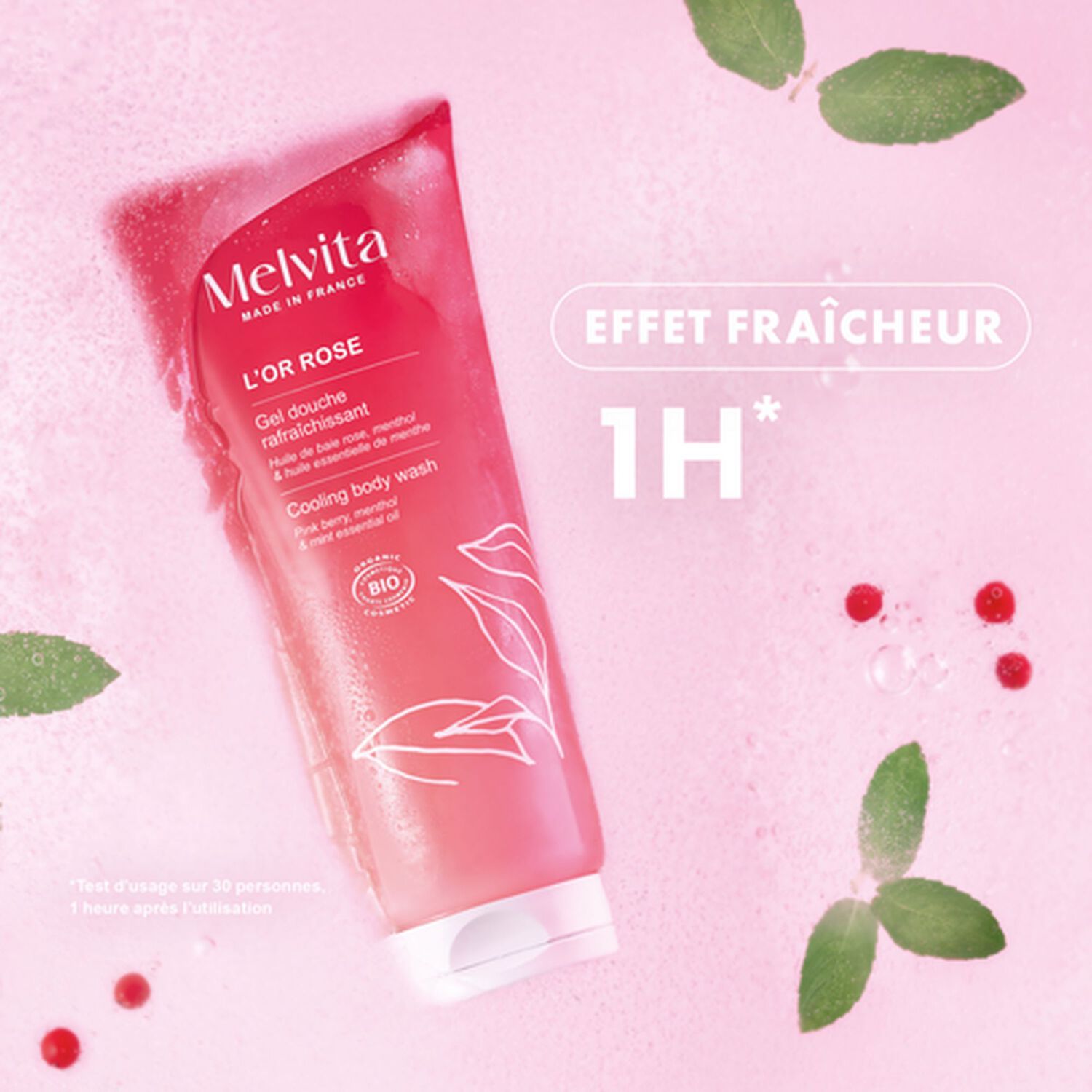 Or Rose - Gel Douche Raffraichissant 200 ml