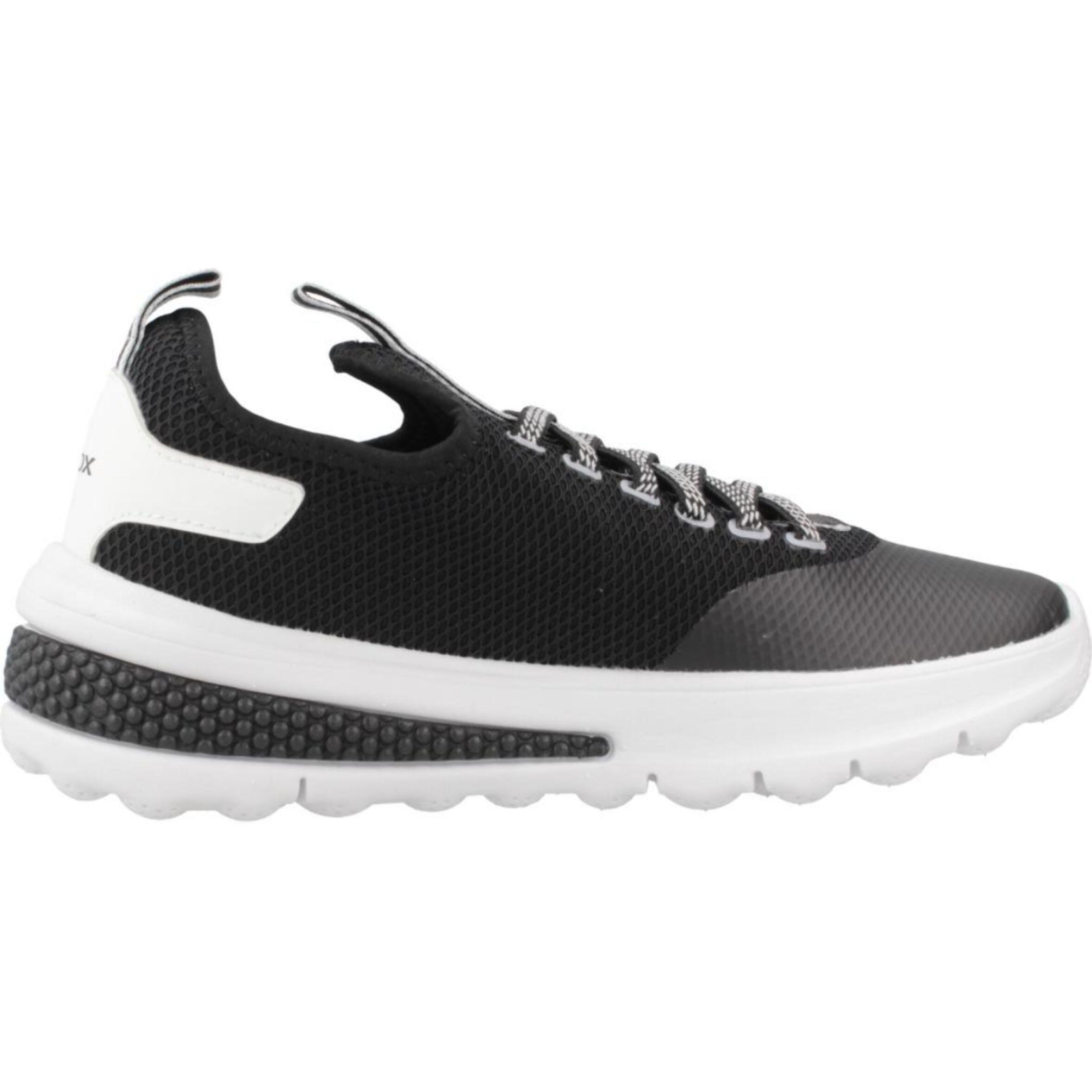 Zapatillas Niño de la marca GEOX  modelo J ACTIVART GIRL NEGRO