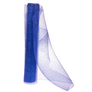 Sm Mesh. Altezza 910 Cm - Pezzi 4 - 910X54X0,01cm - Colore: Blu - Bianchi Dino - Articoli Natalizi