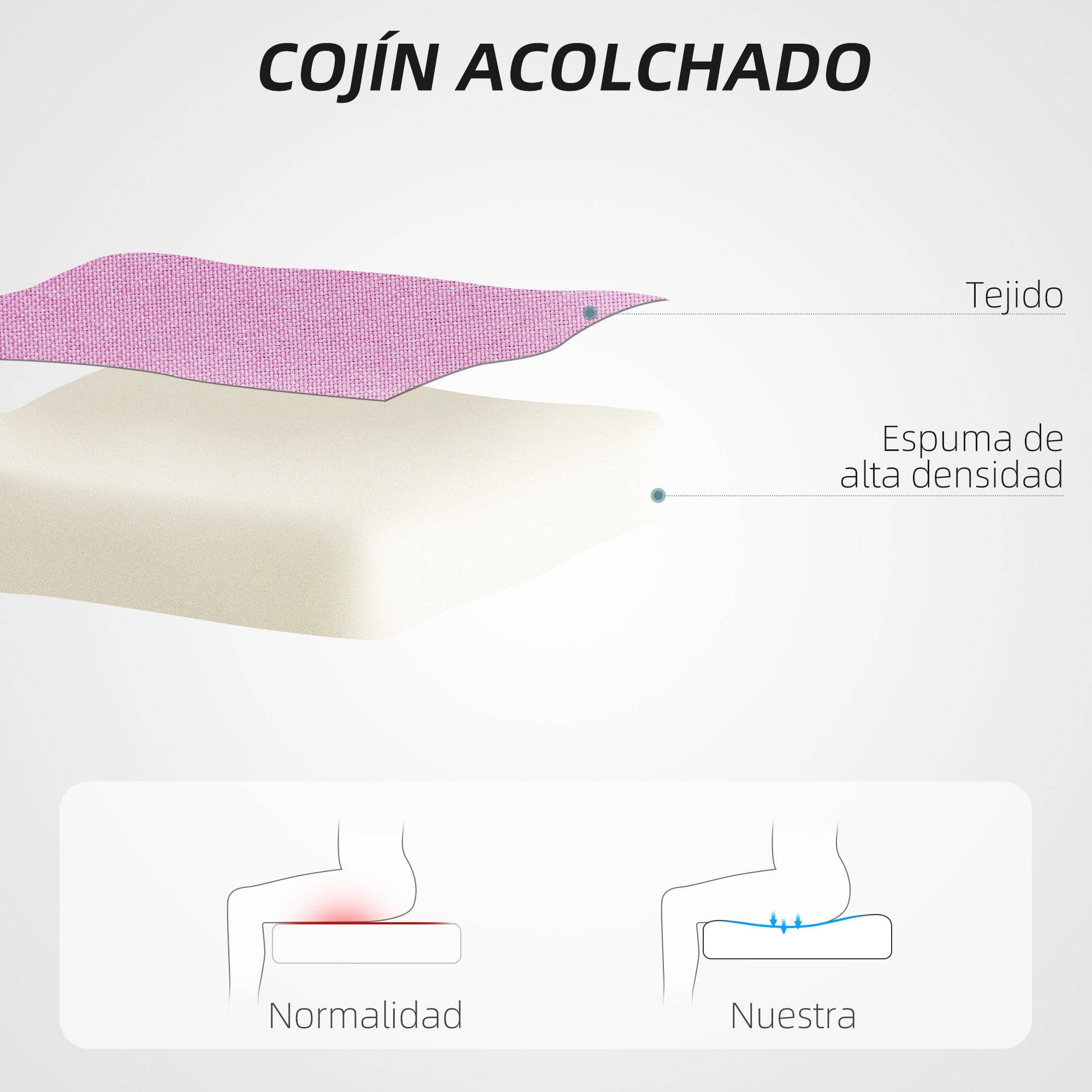 Silla de Escritorio sin Brazos Silla de Oficina Giratoria Tapizado en Lino Sintético con Altura Ajustable para Estudio Dormitorio Tocador Carga 120 kg Rosa