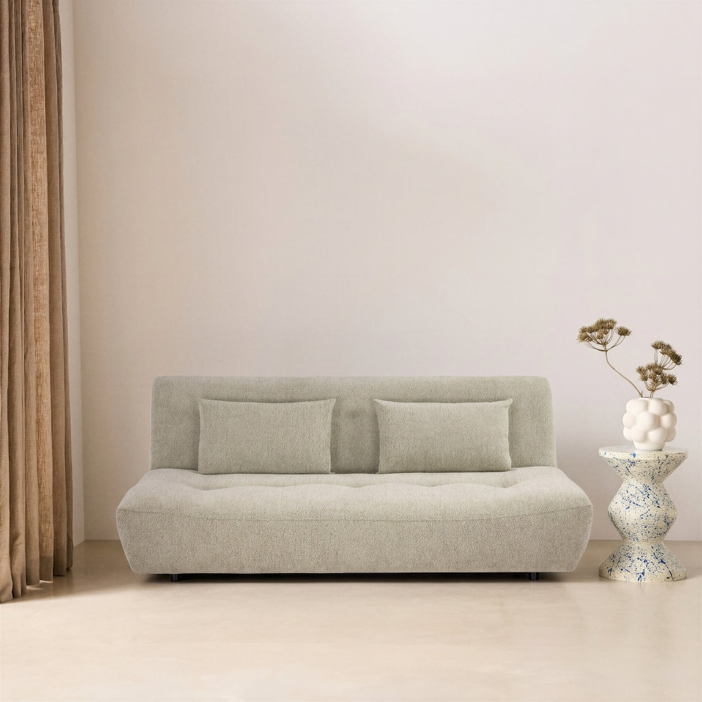 Banquette convertible tissu chenille 3 places KLIK